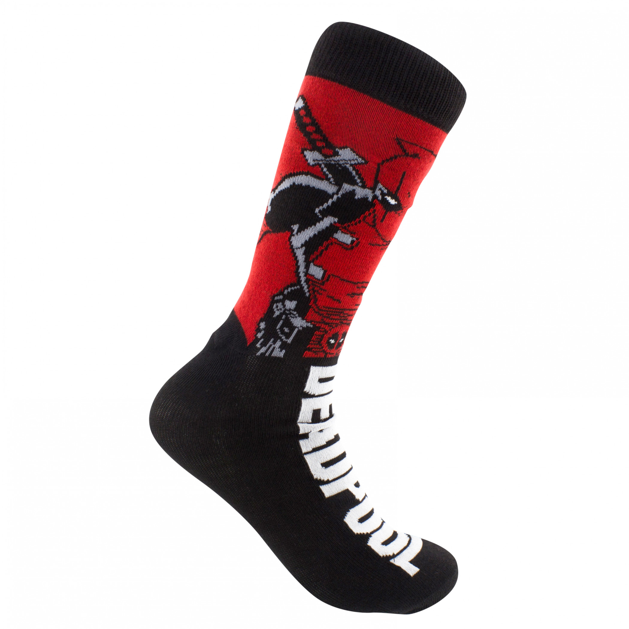 Deadpool Merc with The Mouth 6-Pack Crew Socks Set